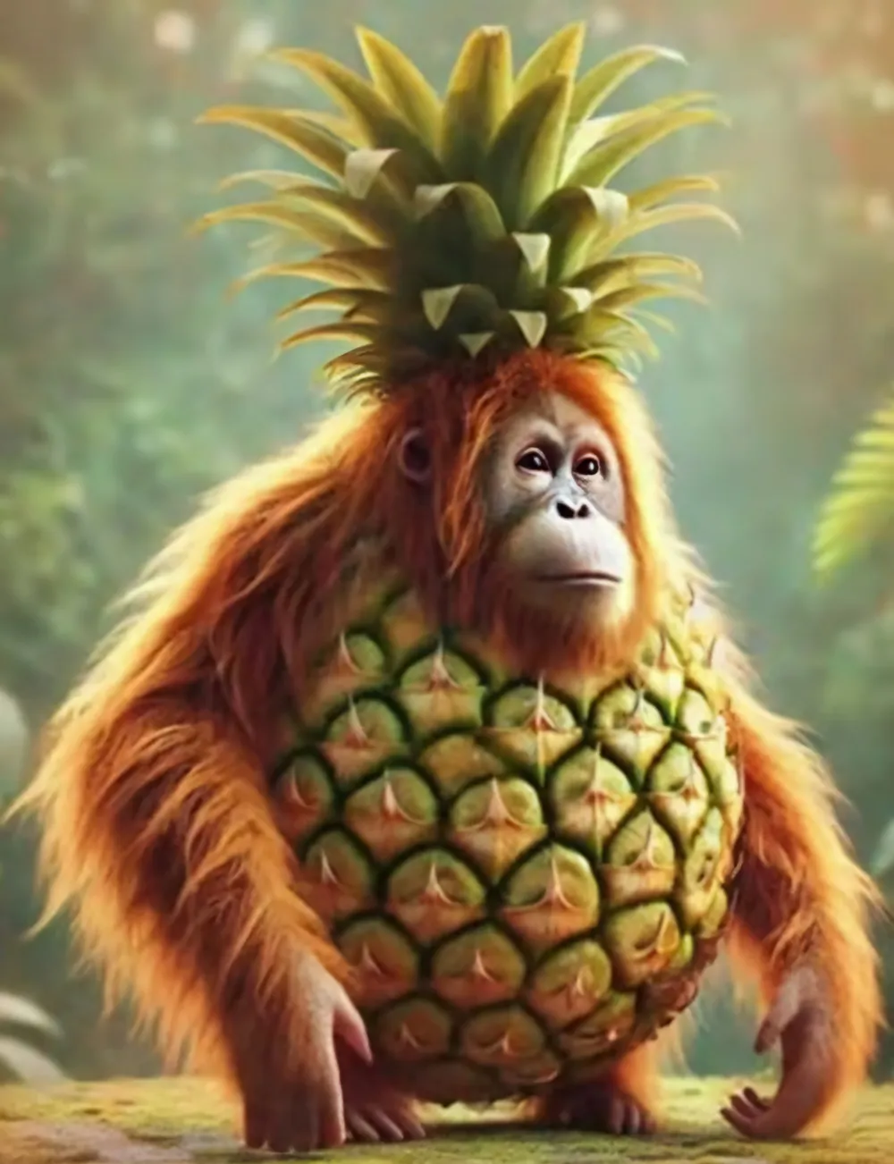 Toilet Ananas