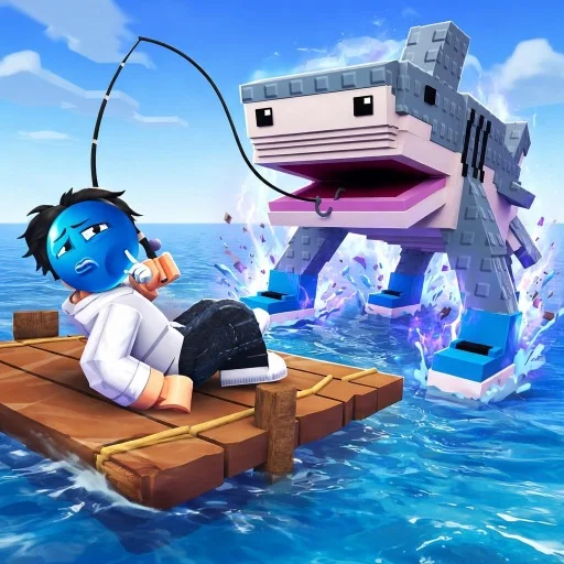 Play Fishing Catch a Brainrot: Trollface Online Free - Brainrot Game