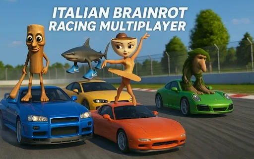 Play Italian Brainrot Racing Multiplayer Online Free - Brainrot Game