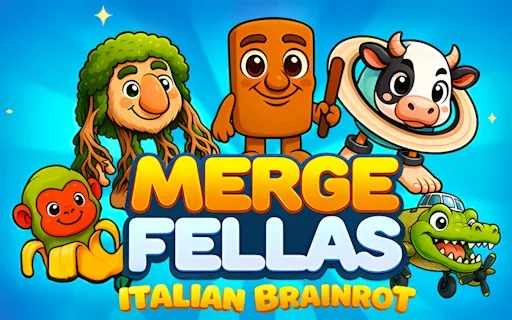 Play Merge Fellas Italian Brainrot Online Free - Brainrot Game