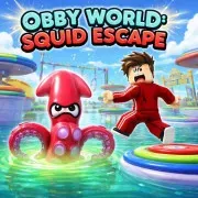 Play Obby World: Squid Escape Online Free - Action Game